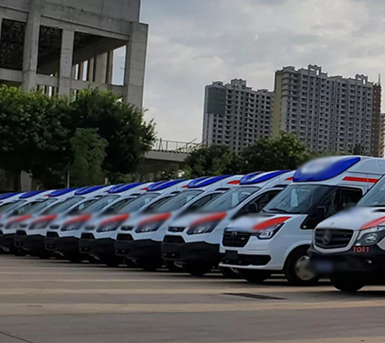 曲松县服务车队展示